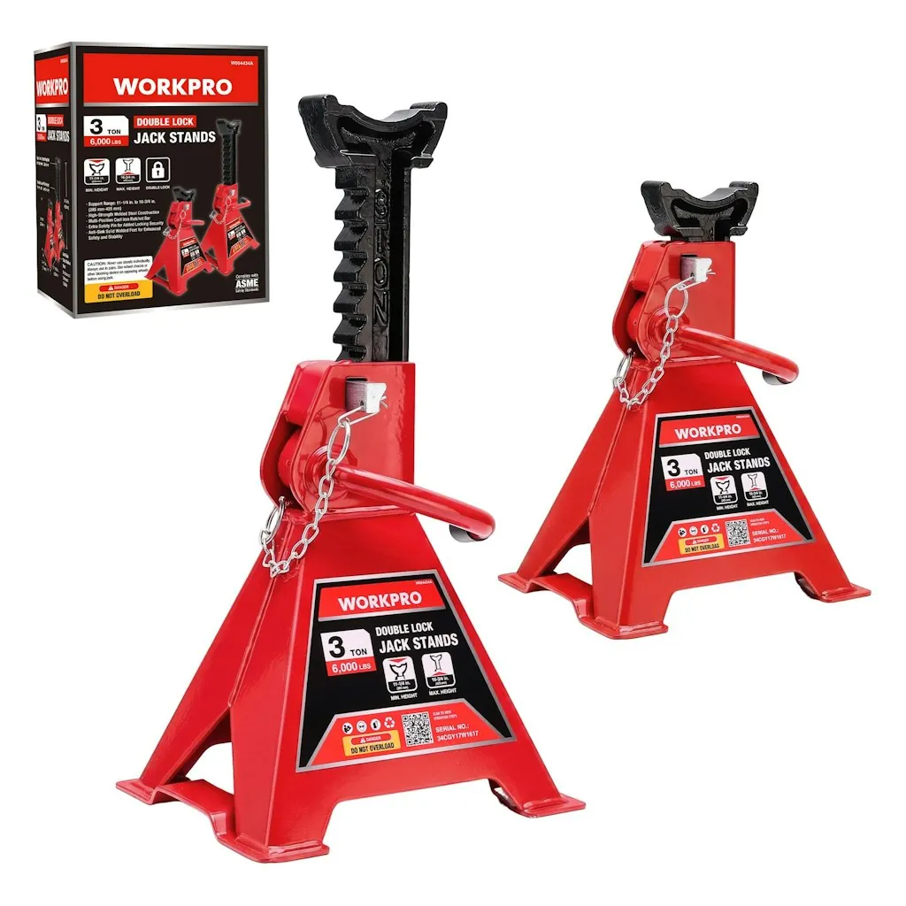 WorkPro 3-Ton Jack Stands 1 Pair