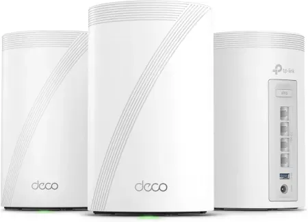 3-Pack TP-Link Deco 7 Pro BE63 Tri-Band WiFi 7 BE10000 Whole Home Mesh System