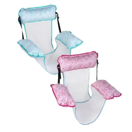 2-Pack Aqua Monterey Pool Floating Hammock Chair