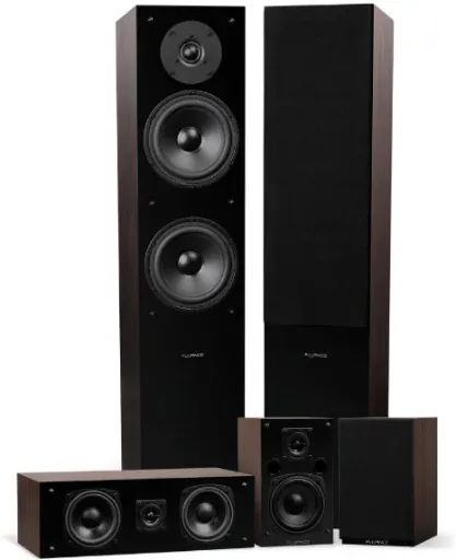 Fluance Elite High Definition Surround Sound Home Theater 5.0 Speaker System