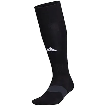 1-Pair adidas Metro Soccer Socks or Calf Sleeves (Black/Night Grey/White/Sock)