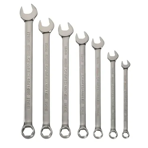 CRAFTSMAN OVERDRIVE 7-Piece Metric Wrench Set