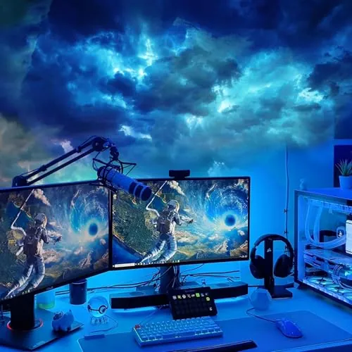 3D Thundercloud Ceiling Light 16.4FT