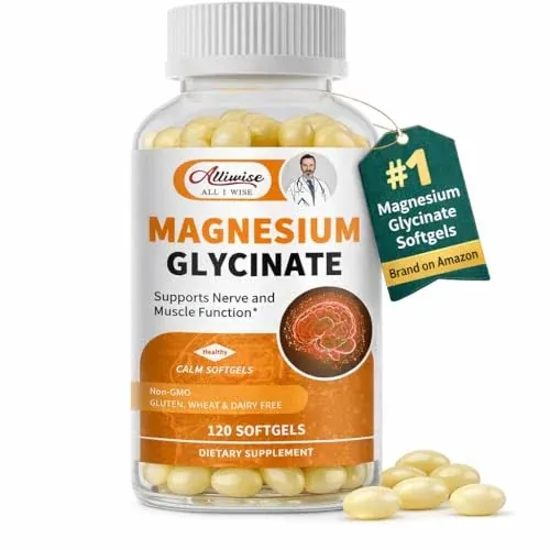 Magnesium Glycinate 120 Softgels 400mg