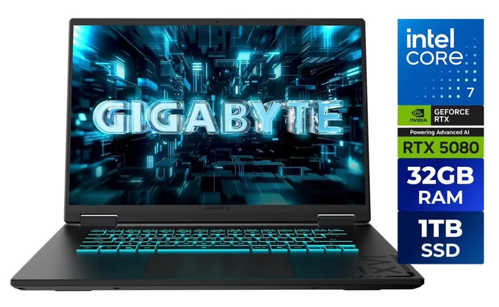 Gigabyte A16 Pro Core 7 16" Gaming Laptop w/ RTX 5080