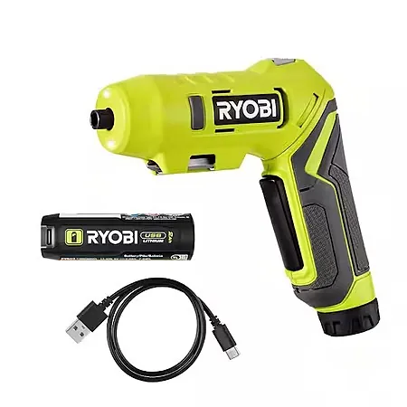 RYOBI USB Screwdriver Kit w/ 1x 2Ah USB Battery + 2x 3Ah USB Battery