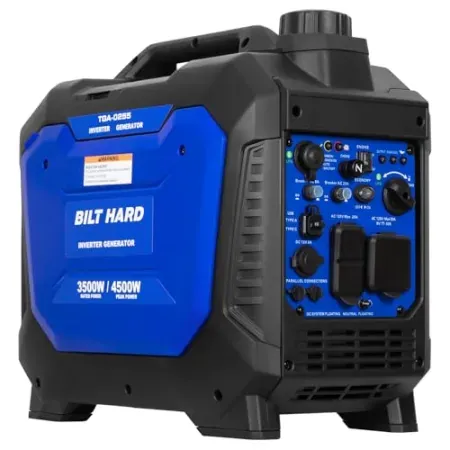 BILT HARD 4500W Dual Fuel Gas & Propane Powered Generator