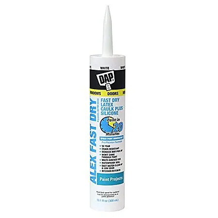10.1-Oz DAP Alex Fast Dry Acrylic Latex Caulk (White)