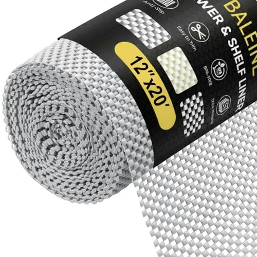 Baleine 12" x 20-Foot Non-Adhesive Shelf Liner