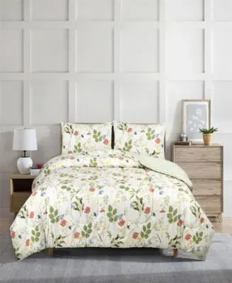 Macy's Wispy Floral 3-Piece Comforter Set