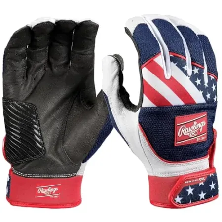Rawlings Workhorse OKC Adult Fastpitch Softball Batting Gloves