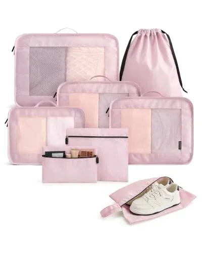 8 Set Packing Cubes