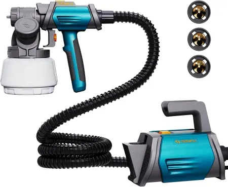Tilswall Shark800 Paint Sprayer HVLP 800W Electric Spray Paint Gun