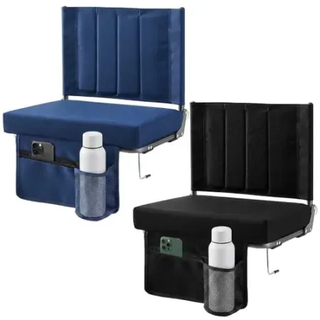 2-Pack Sweetcrispy Stadium Seats with Back Support