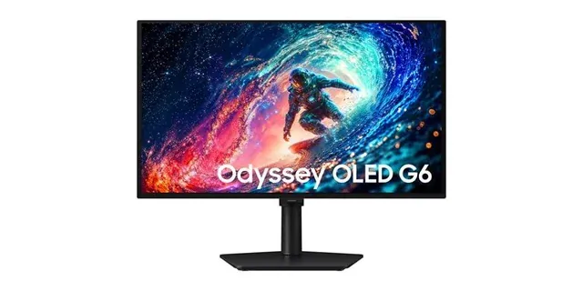 Samsung 27" Odyssey QHD-OLED G6 Gaming Monitor 240 Hz