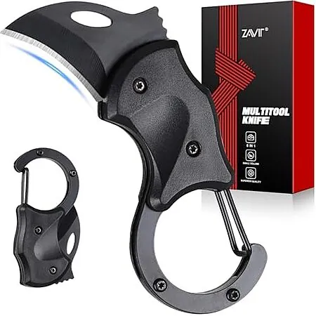 ZAVIT Small EDC Keychain Pocket Knife w/ 1.2" Blade