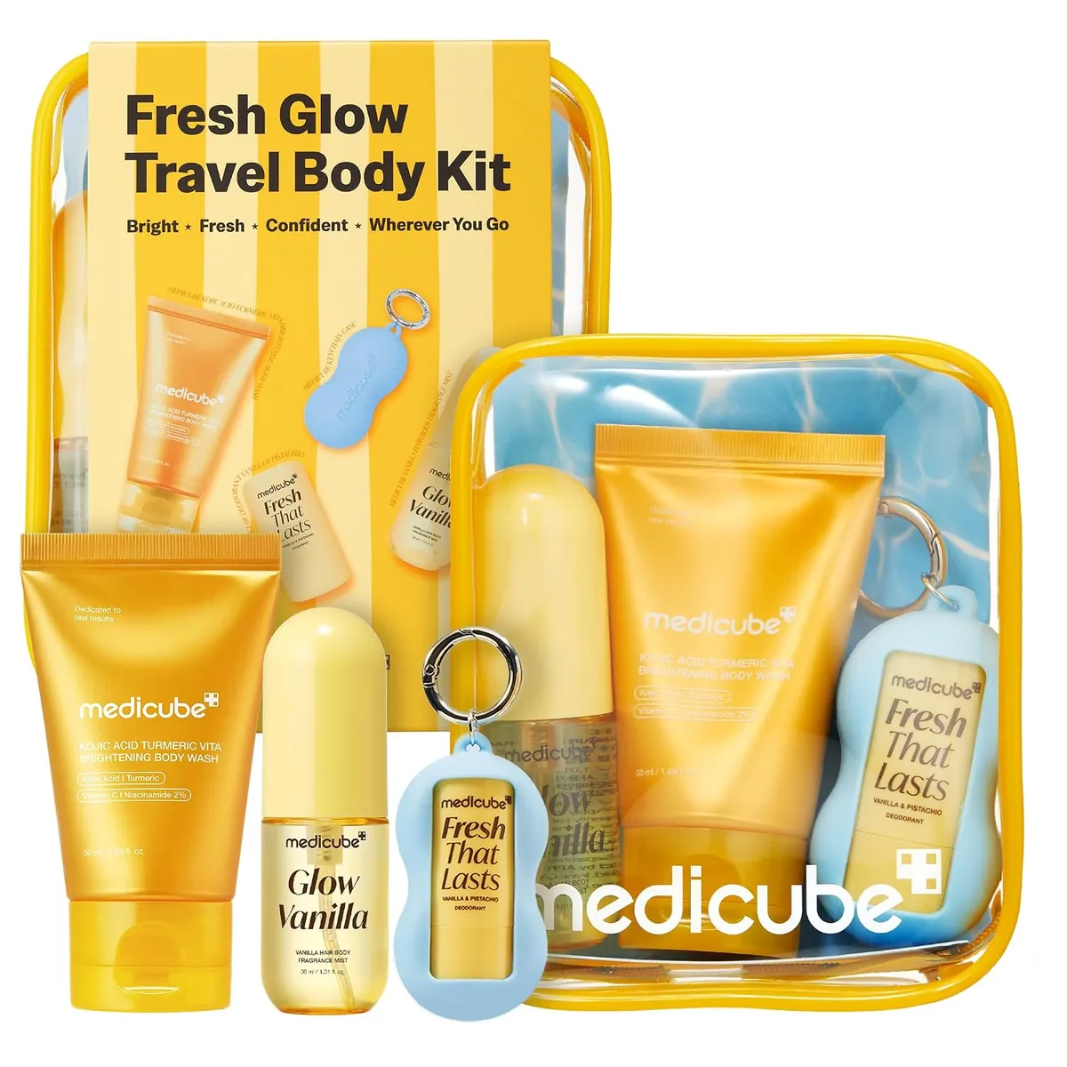 medicube Fresh Glow Travel Body Kit