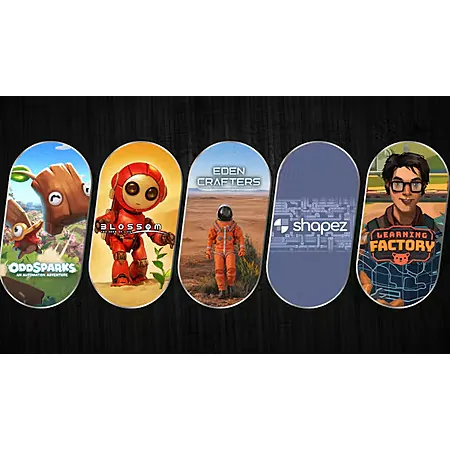 8-Item The Factory Must Grow Bundle: Eden Crafters, Oddsparks & More (PC Games)