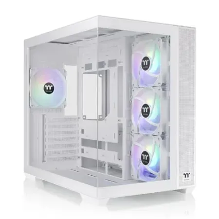 Thermaltake View 380 TG ARGB Snow ATX Case