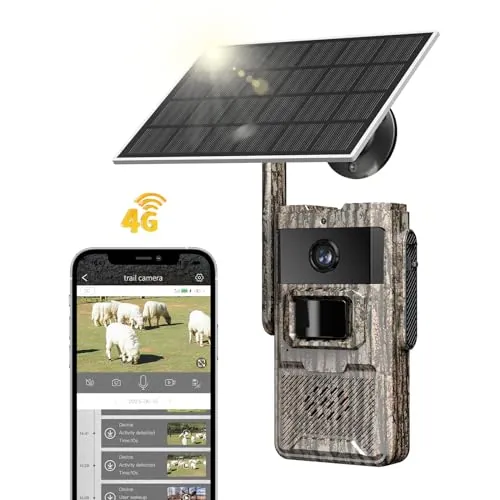 TKENPRO Trail Camera Built-in SIM Card Unlimited Data Cellular