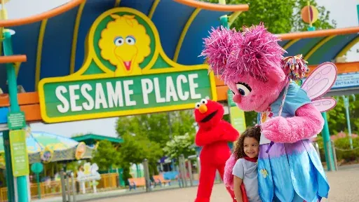 Two Day Ticket to SESAME PLACE Amusement Park