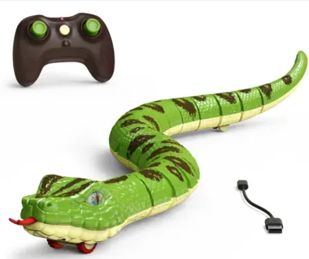 Terra by Battat RC Snake Green Anaconda Remote Control Reptile Toy