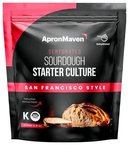 Apron Maven Premium Sourdough Starter Culture