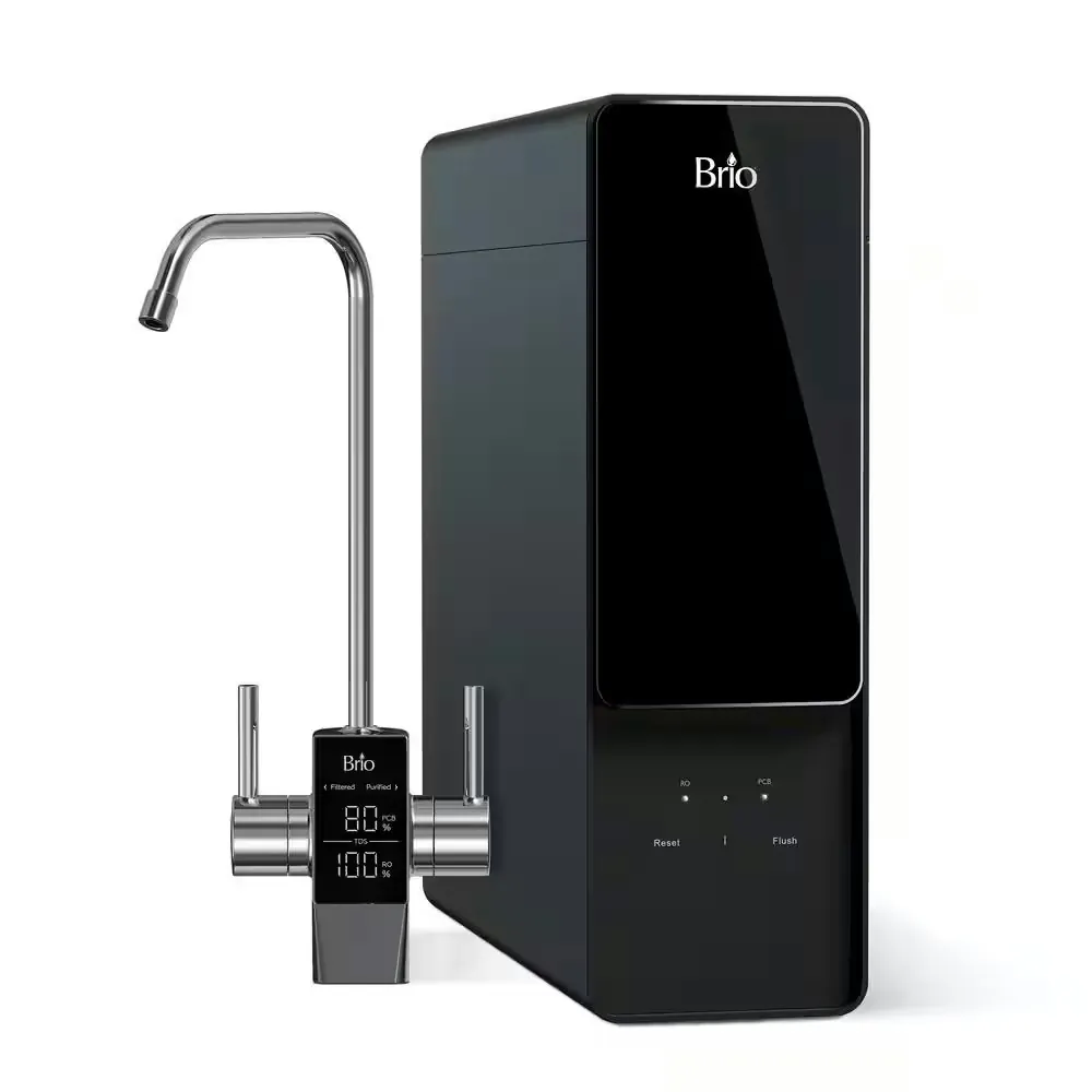 Brio Aquus Reverse Osmosis Smart Faucet Tankless Water Filter System