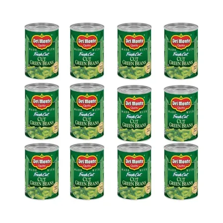 12-Pack 14.5oz Del Monte Fresh Cut Blue Lake Green Beans