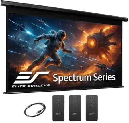 Elite Screens Spectrum 105" 16:9 Motorized Projector Screen w/ Remote