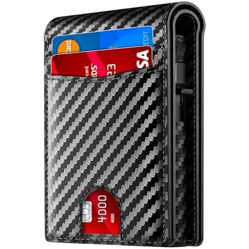 RUNBOX Men's RFID Pop-Up Wallet