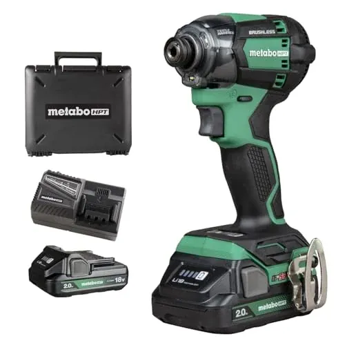 Metabo HPT 18V Cordless Triple Hammer BOLT Impact Driver Kit