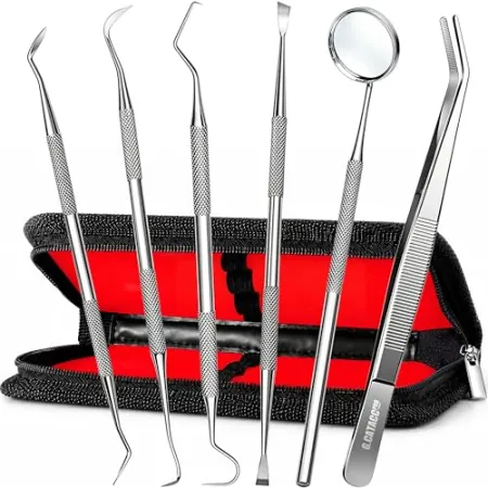 6-Piece G.CATACC Dental Pick Tools