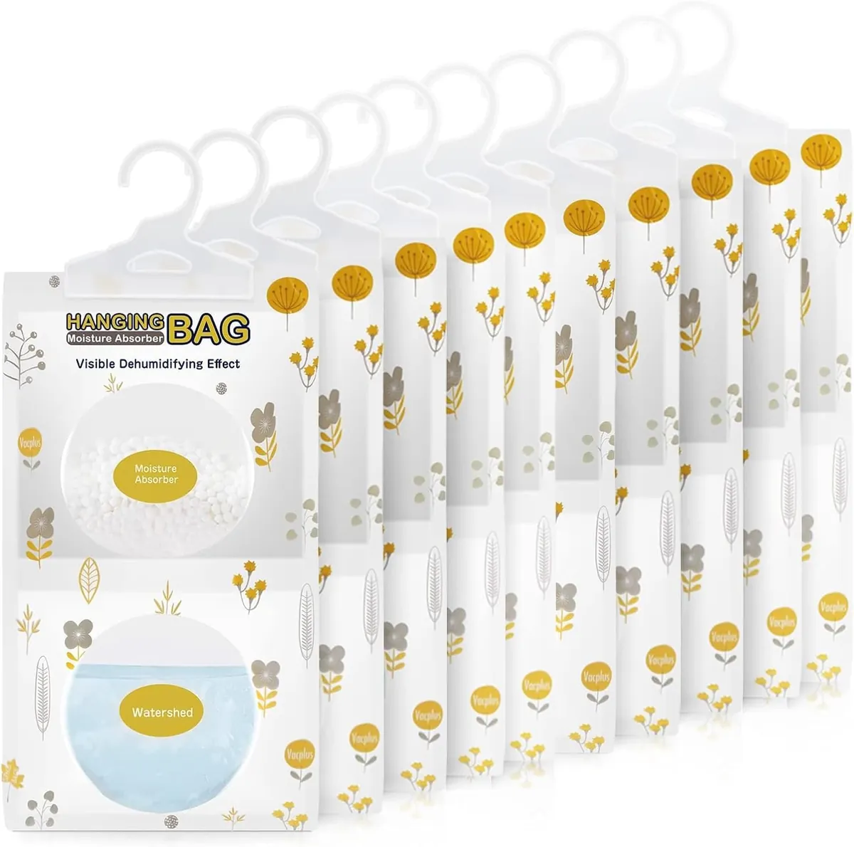 Vacplus Hanging Moisture Absorber 10-Pack