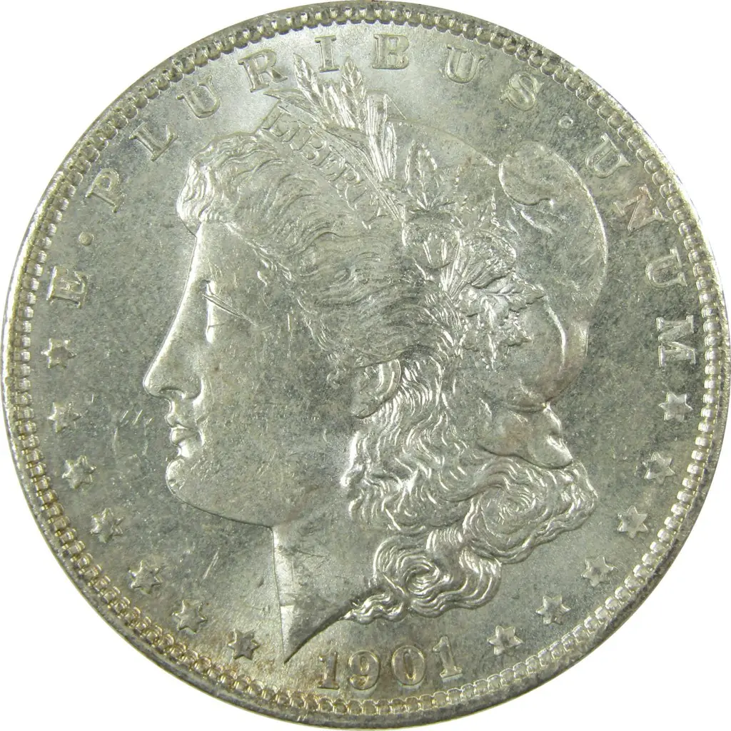 Collectible 1901 O Morgan Silver Dollar Uncirculated Mint State $1 Coin