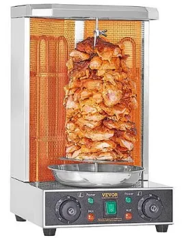VEVOR Electric 2 Burner Shawarma Grill Machine