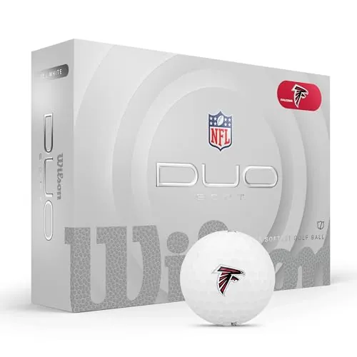 WILSON 2025 Duo Soft NFL Golf Balls 12-Count