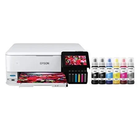 Epson EcoTank Photo ET-8500 Wireless Color All-in-One Supertank Printer