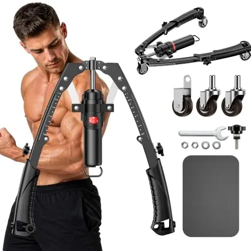 3-in-1 Hydraulic Twister Arm Trainer, 440 LBS Max