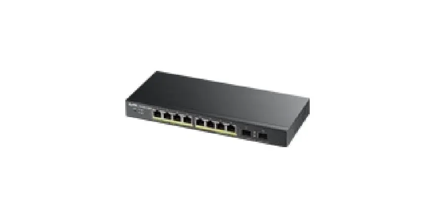 Zyxel GS1900-10HP 8-Port Gigabit PoE+ Managed Web Switch