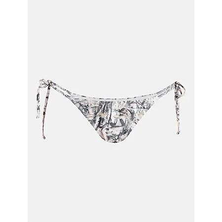 No Boundaries Women's Low Rise String Swim Bottoms (Camo)