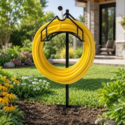 Freestanding Garden Hose Holder