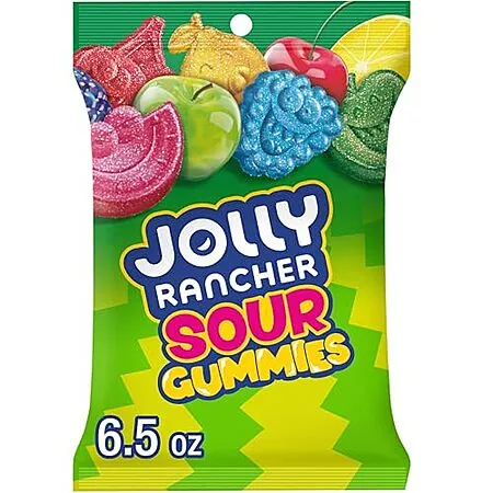 6.5-oz Jolly Rancher Sour Gummies Assorted Fruit Flavored Candy (Original)