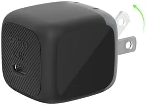 45W Belkin Compact USB-C Foldable Charger Block: 2-Pk + Cables $28, Single