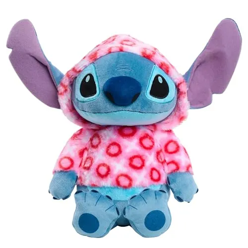 Disney Stitch 13″ Heart Hoodie Squishmallows