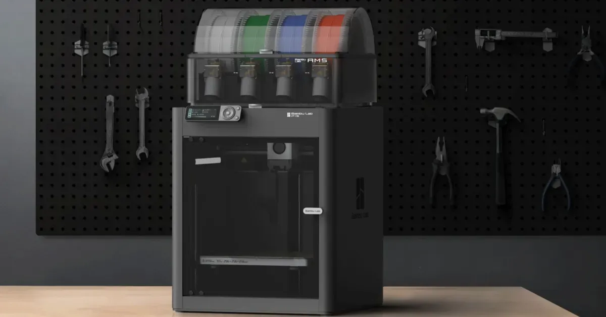 P1S Combo 3D printer with AMS