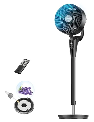 DREO 2026 Upgraded 42" Oscillating Pedestal Fan
