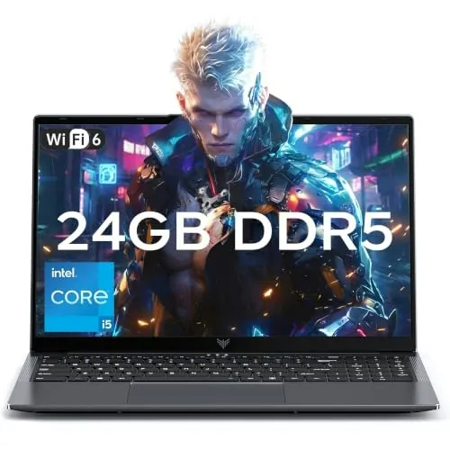 MallRace Intel i5 15.6" Laptop w/ 24GB RAM