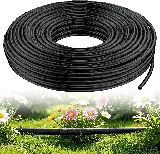 100' 1/4" PE Drip Irrigation Tubing