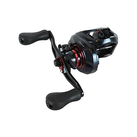 Dobyns Rods Maverick Low-Profile Casting Fishing Reel (LH, Size 100, Red)